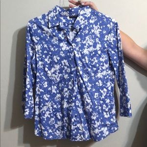 Women’s floral print New York & Co Blouse